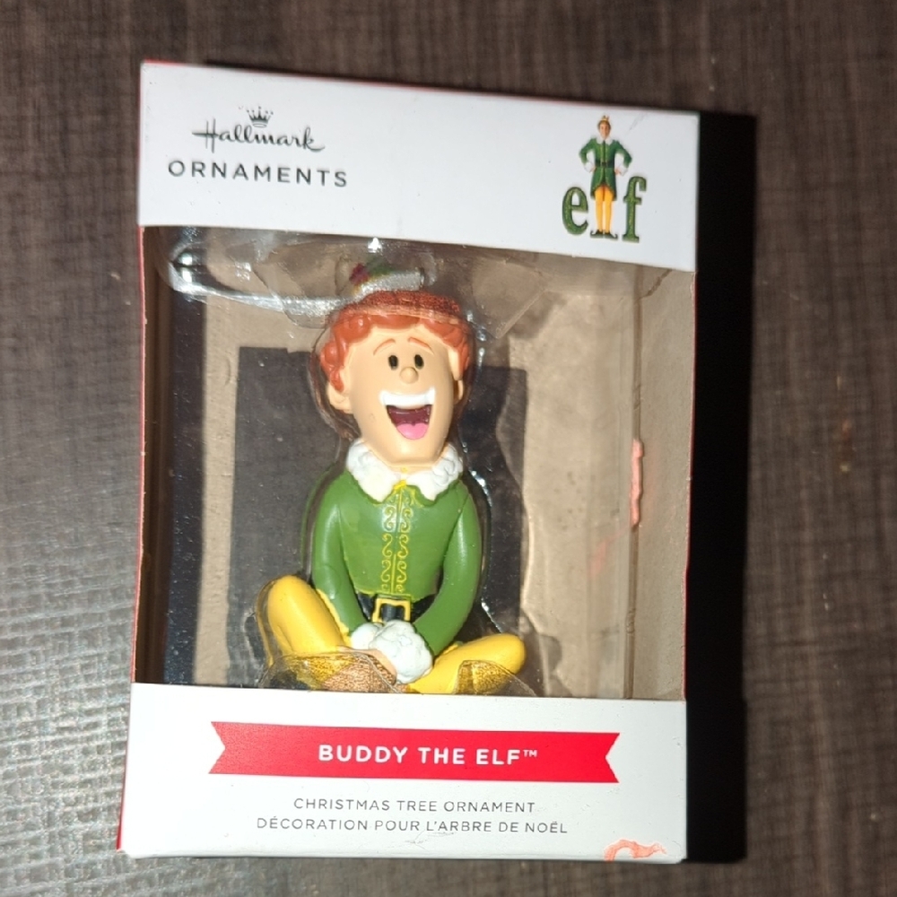 Hallmark Buddy the Elf Christmas Tree Ornament - Green